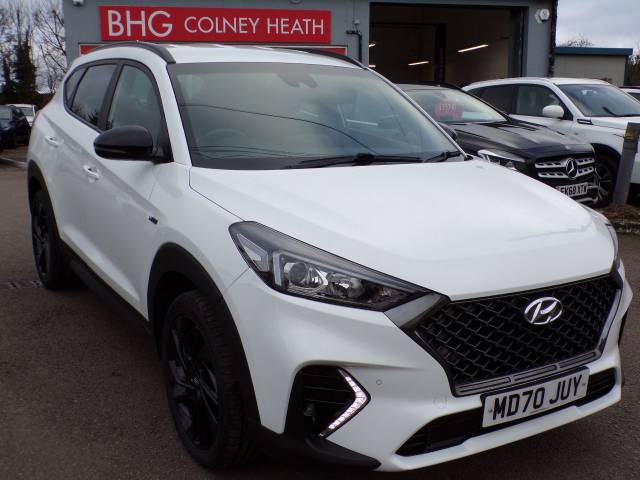 Hyundai Tucson 1.6 TGDi 177 N Line 5dr 2WD Estate Petrol Gloss White