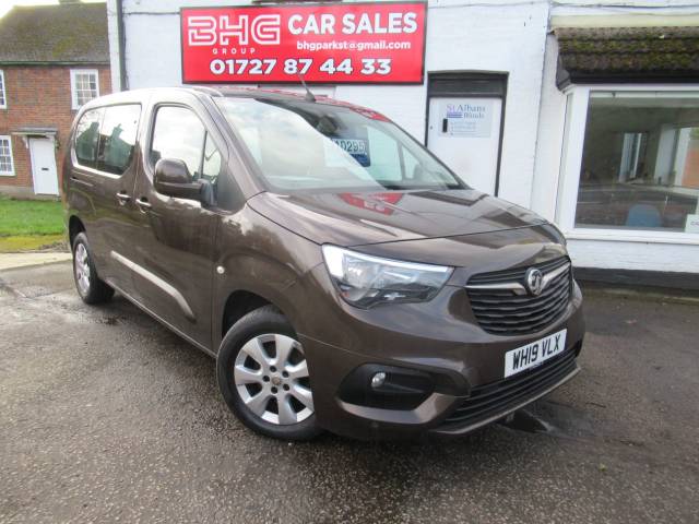 Vauxhall Combo-life 1.5 Turbo D Energy XL 5dr [7 seat] MPV Diesel Brown